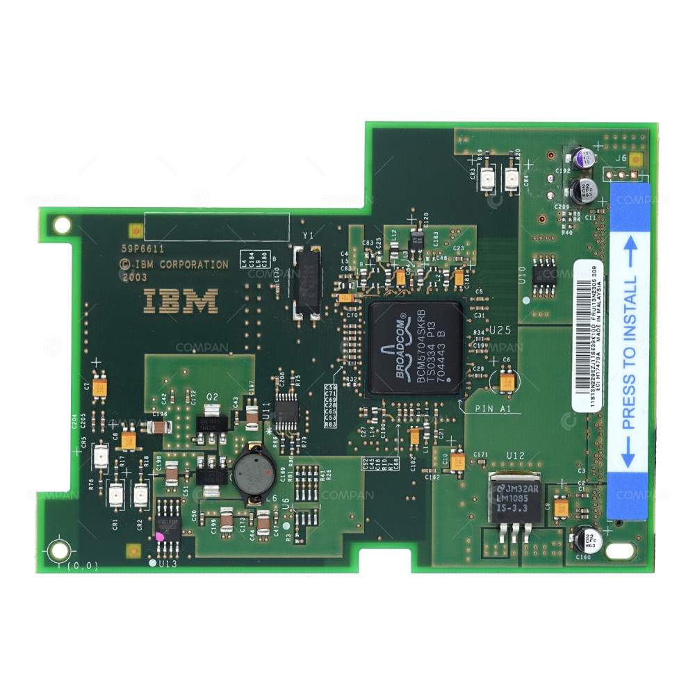 13N2306 IBM BLADECENTER HS40 GIGABIT ETHERNET EXPANSION CARD